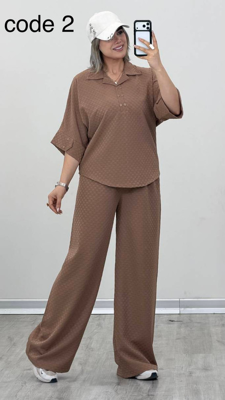 ست شومیز شلوار بگ SET99002
