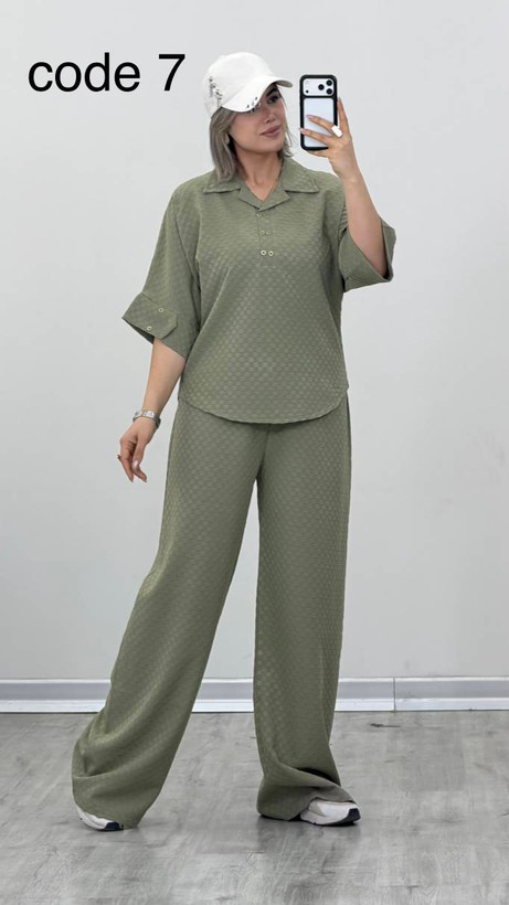 ست شومیز شلوار بگ SET99002